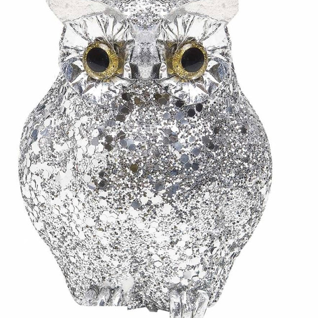 Halloweenaccessoires: Glitter dieren: Uil