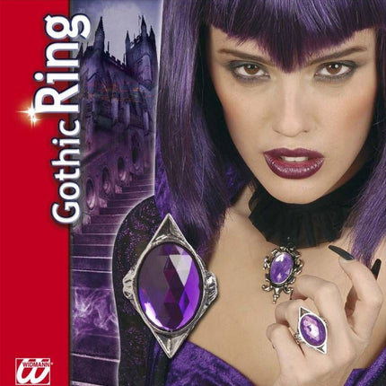 Halloweenaccessoires: Gotische ring