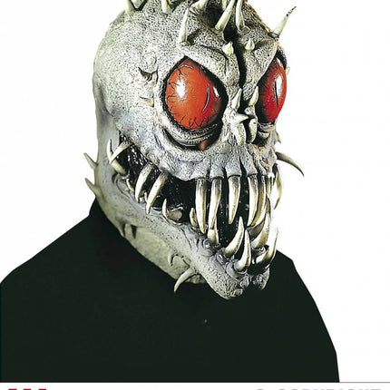 Halloweenaccessoires groot masker space beast