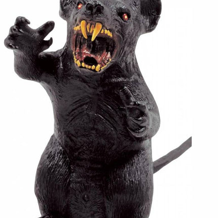 Halloweenaccessoires: Grote staande rat
