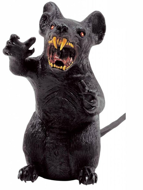 Halloweenaccessoires: Grote staande rat