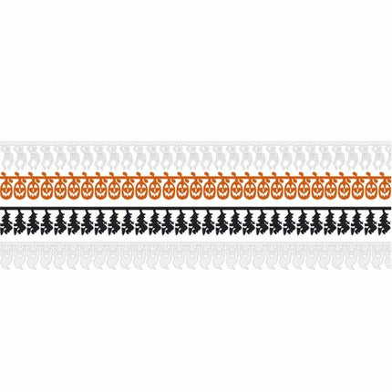 Halloweenaccessoires halloween pvc guirlande 2.70mtr