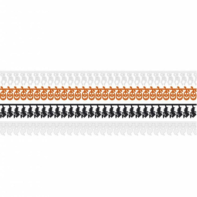 Halloweenaccessoires halloween pvc guirlande 2.70mtr