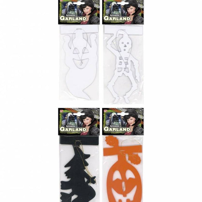 Halloweenaccessoires halloween pvc guirlande 2.70mtr