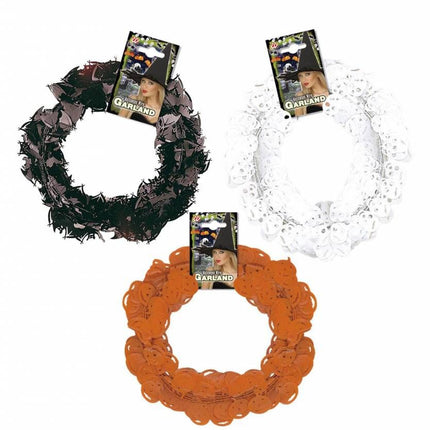 Halloweenaccessoires halloween pvc guirlande 7.60mtr