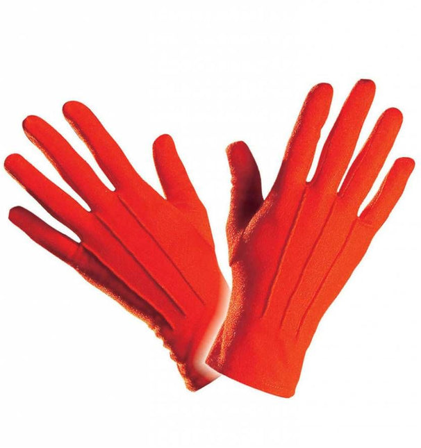 Halloweenaccessoires handschoenen grijs