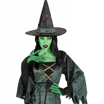 Halloweenaccessoires handschoenen heks