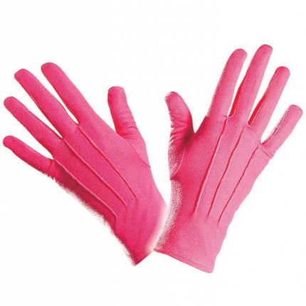 Halloweenaccessoires handschoenen paars