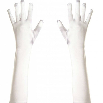 Halloweenaccessoires handschoenen spandex rood
