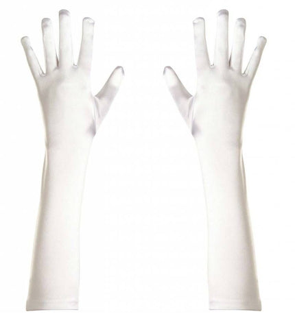 Halloweenaccessoires handschoenen spandex rood