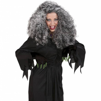 Halloweenaccessoires: Heksen handschoenen