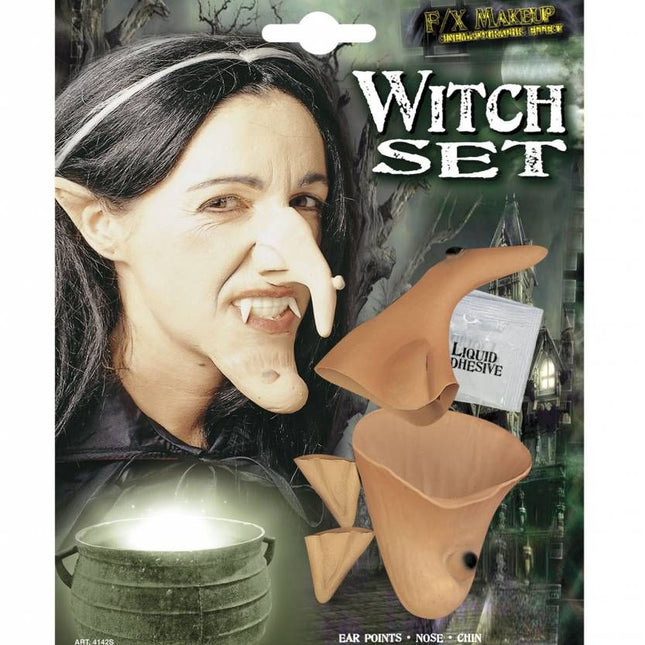 Halloweenaccessoires: Heksen opmaakset