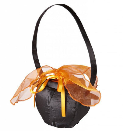 Halloweenaccessoires heksenketel handtas