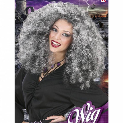 Halloweenaccessoires: Heksenpruik
