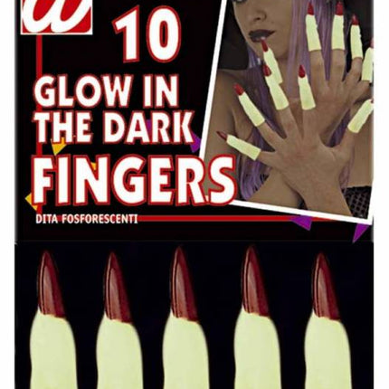 Halloweenaccessoires heksenvinger lichtgevend in het donker