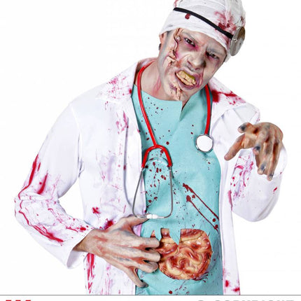 Halloweenaccessoires horror tanden in 4 soorten