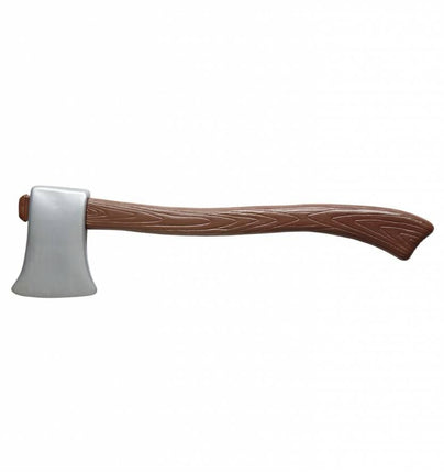 Halloweenaccessoires "houten" bijl 60cm