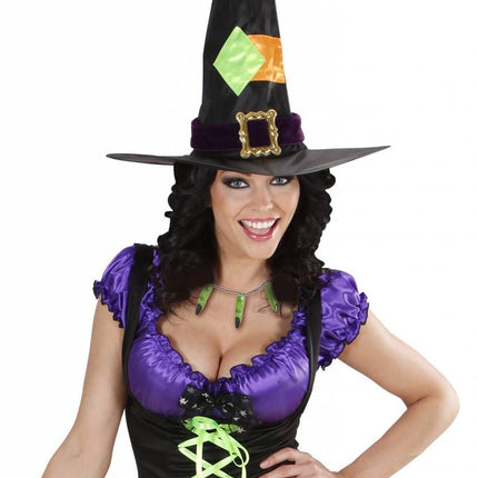 Halloweenaccessoires ketting met vingers
