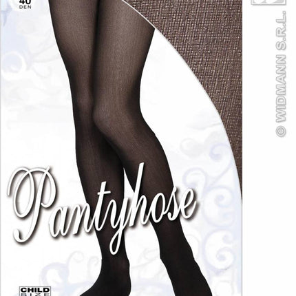 Halloweenaccessoires kinderpanty zwart