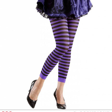 Halloweenaccessoires leggings gestreept