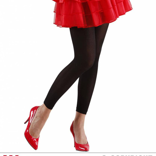 Halloweenaccessoires leggings zwart