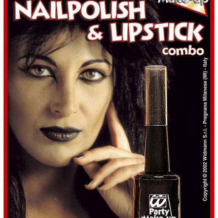 Halloweenaccessoires lipstick & nagellak