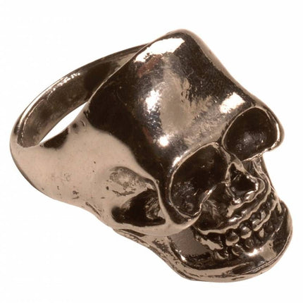 Halloweenaccessoires: Luxe schedelring