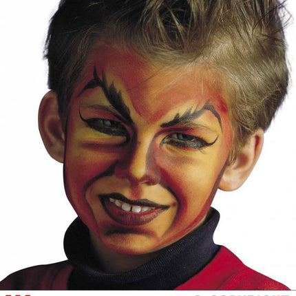 Halloweenaccessoires make-up set halloweenkinderen