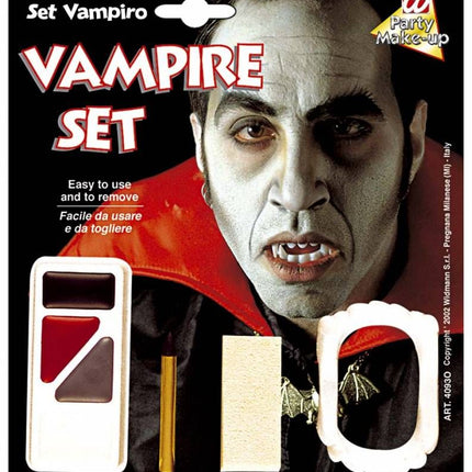 Halloweenaccessoires make-up set met accessoires