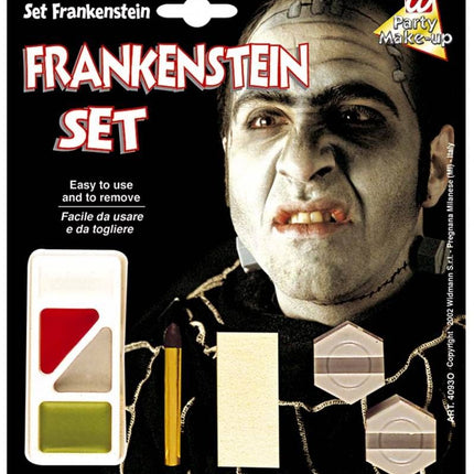 Halloweenaccessoires make-up set met accessoires