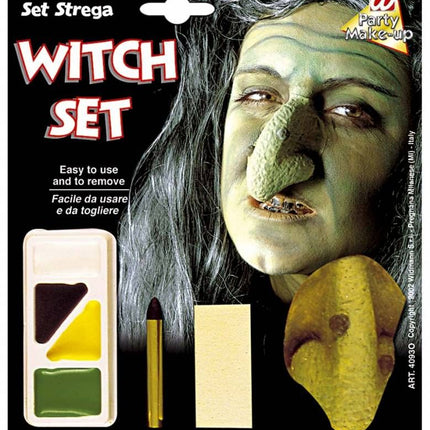 Halloweenaccessoires make-up set met accessoires