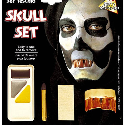 Halloweenaccessoires make-up set met accessoires