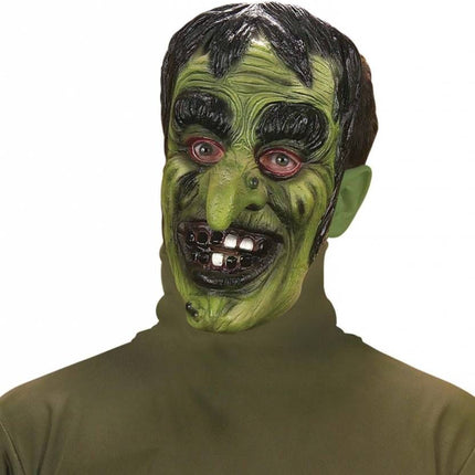 Halloweenaccessoires masker heks
