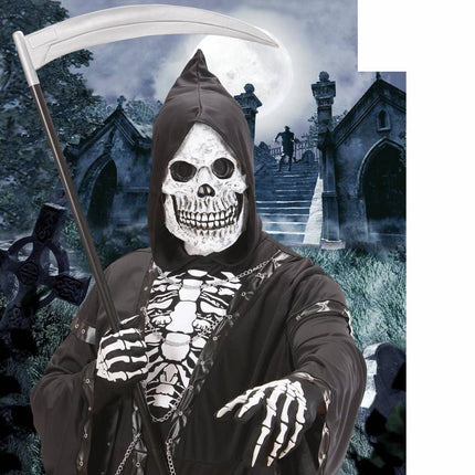 Halloweenaccessoires masker latex/schuim schedel
