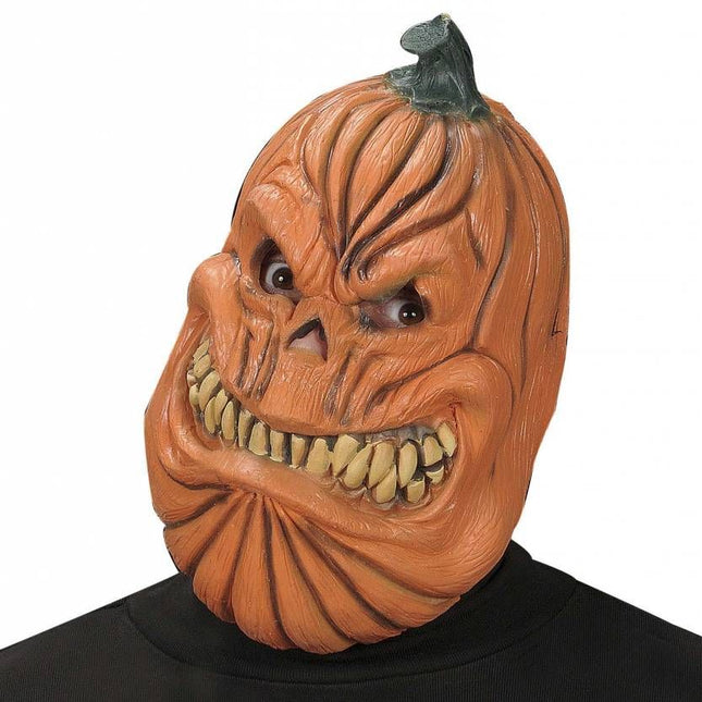 Halloweenaccessoires masker pompoen