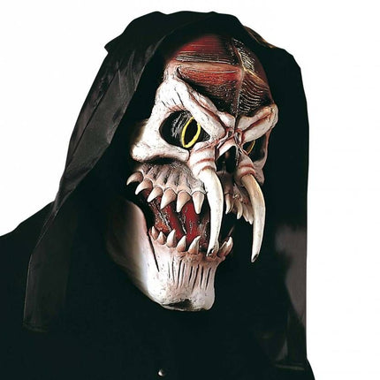 Halloweenaccessoires masker space monster met kraag