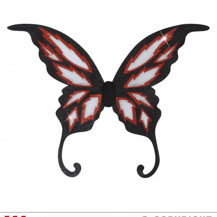 Halloweenaccessoires maxi glitter vleugel