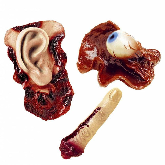 Halloweenaccessoires menselijke delen horror
