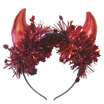 Halloweenaccessoires: Metalic duivelshoornjes