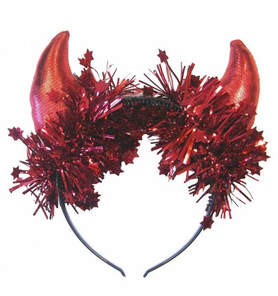 Halloweenaccessoires: Metalic duivelshoornjes