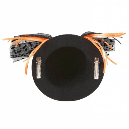 Halloweenaccessoires mini hoge hoed pompoen