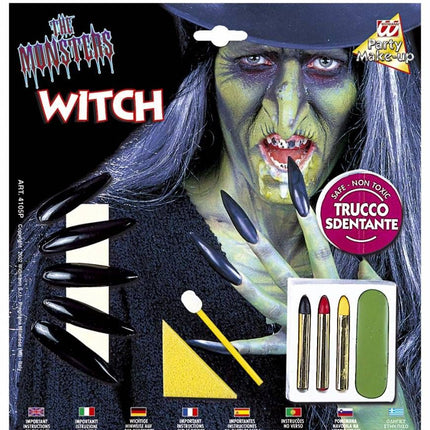 Halloweenaccessoires monster mania set de luxe