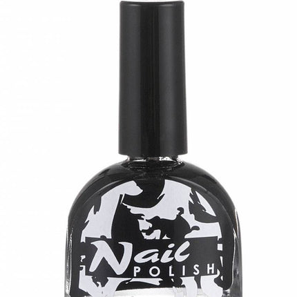 Halloweenaccessoires nagellak zwart