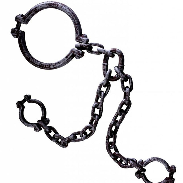 Halloweenaccessoires nek en pols ketting professionele uitvoering