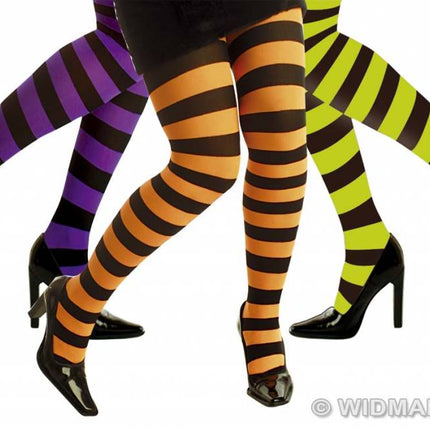 Halloweenaccessoires: Neon panty