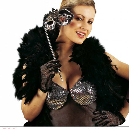 Halloweenaccessoires nethandschoenen wit