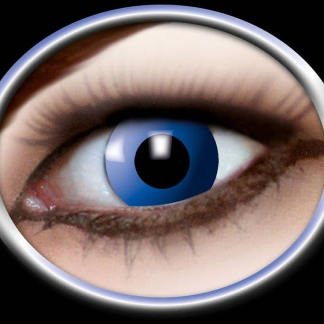 Halloweenaccessoires: Ocean Blue contactlens
