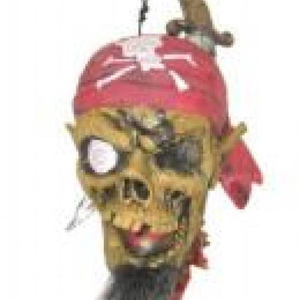 Halloweenaccessoires: onthoofd hoofd piraat