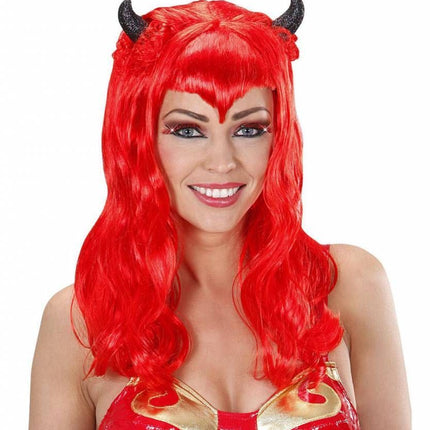 Halloweenaccessoires oogwimpers met sterrenstof
