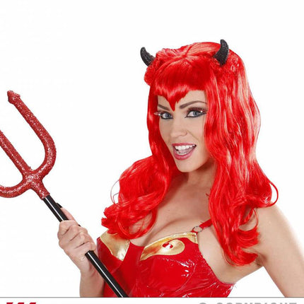 Halloweenaccessoires oogwimpers met sterrenstof